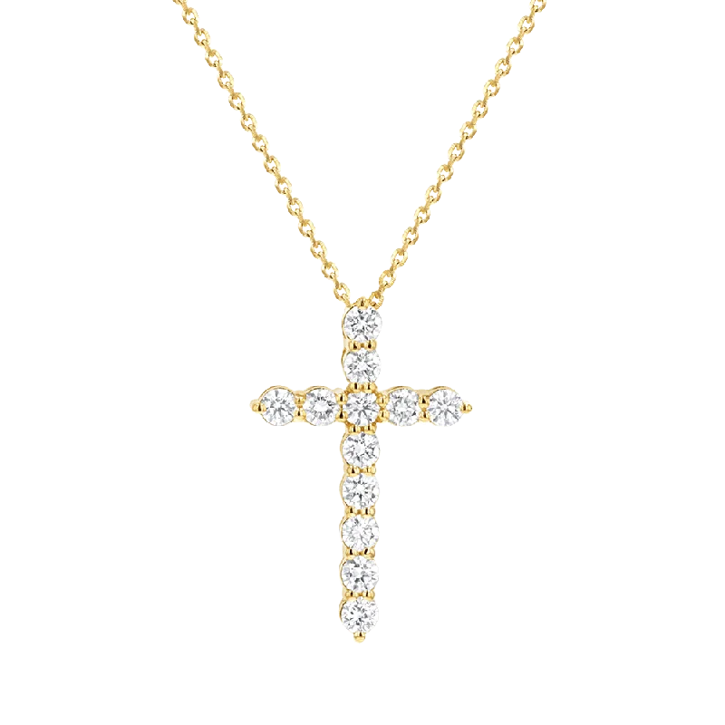 Diamond Cross Necklace