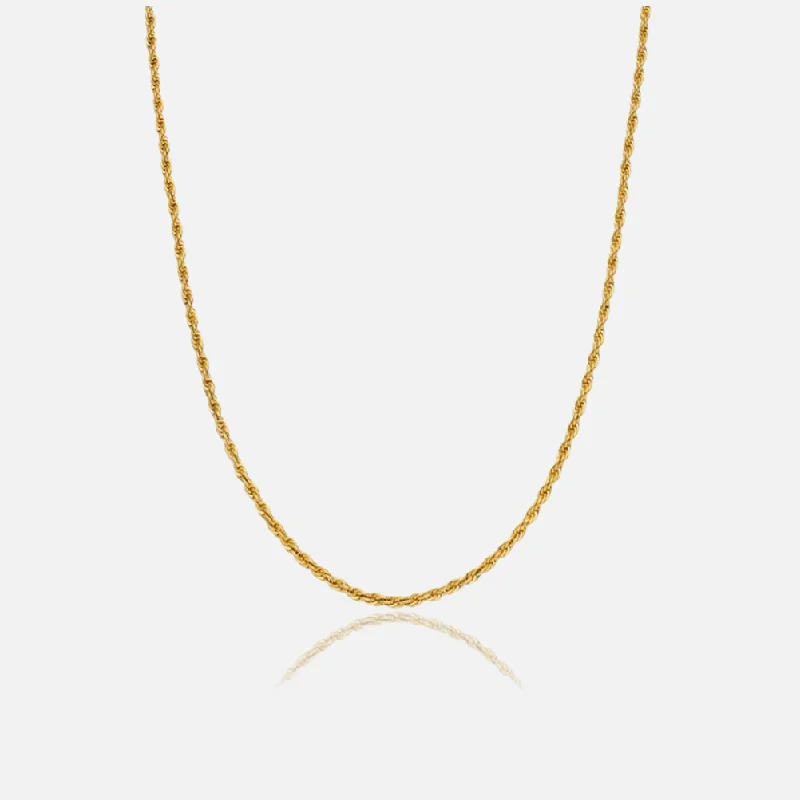 3MM ROPE CHAIN - GOLD