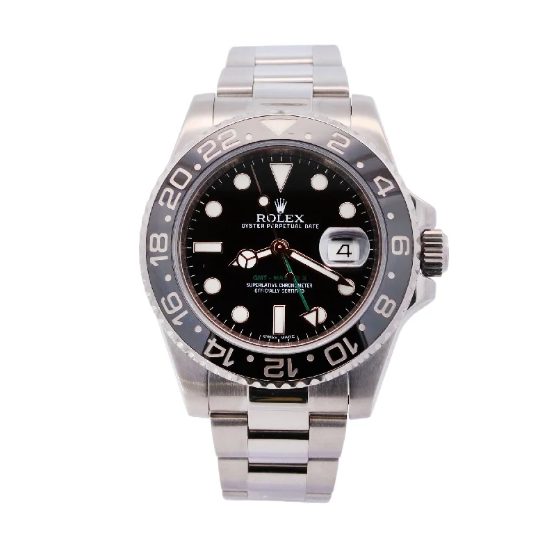 Rolex GMT-Master II 40mm Black Dial Ref# 116710