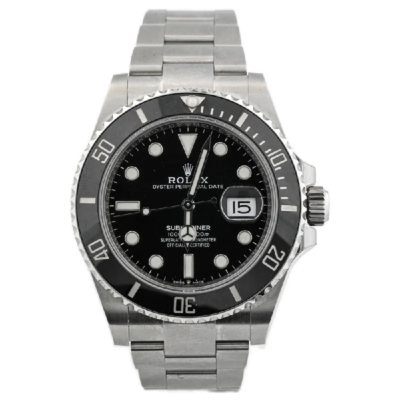 Rolex Submariner 41mm Black Dial Watch Ref# 126610LN