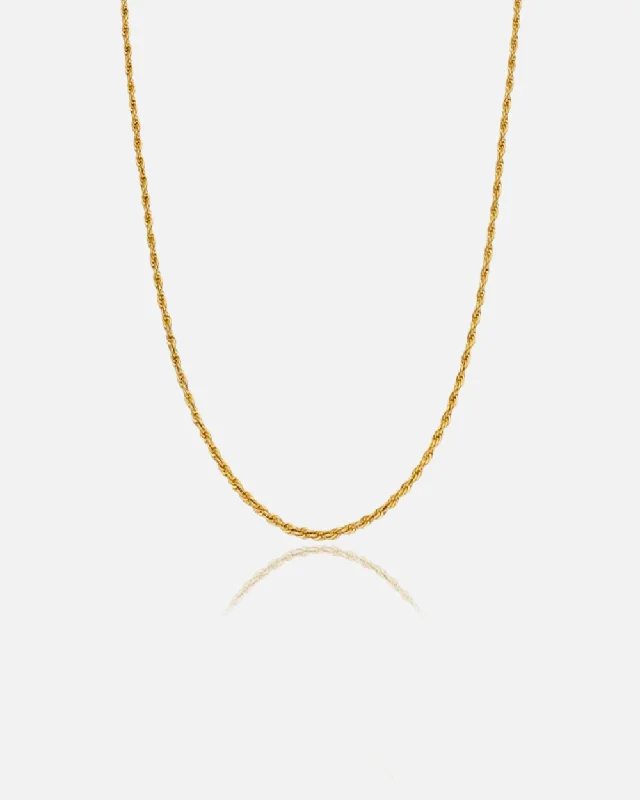 ROPE CHAIN 3MM - Solid Gold