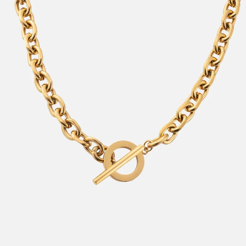 TOGGLE CHAIN - GOLD