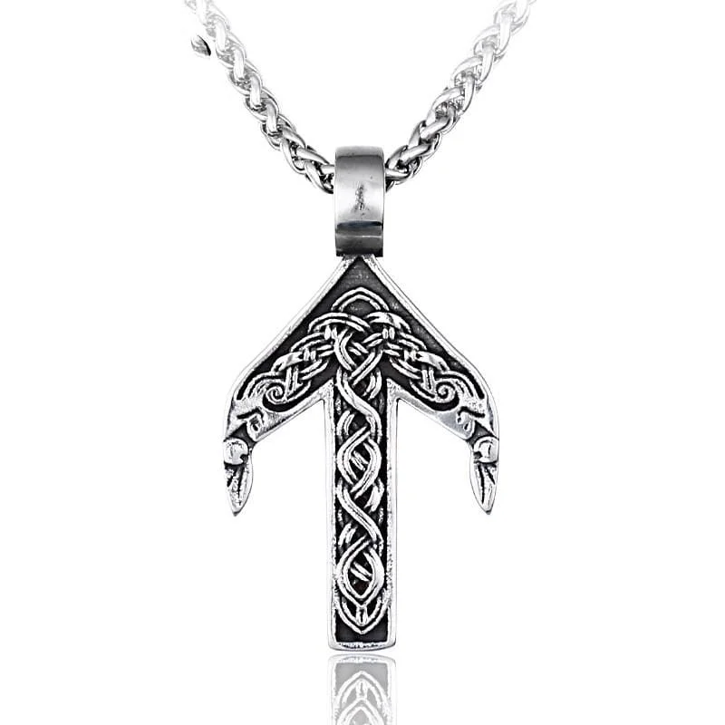 Men's Punk Arrow Necklace