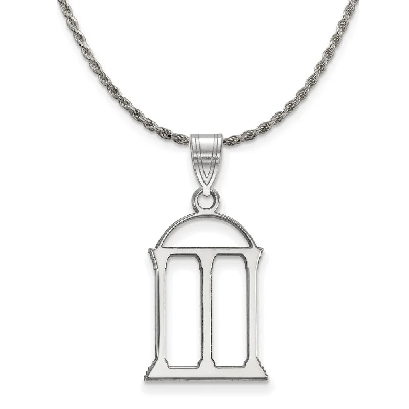 Sterling Silver U. of Georgia Large Pendant Necklace