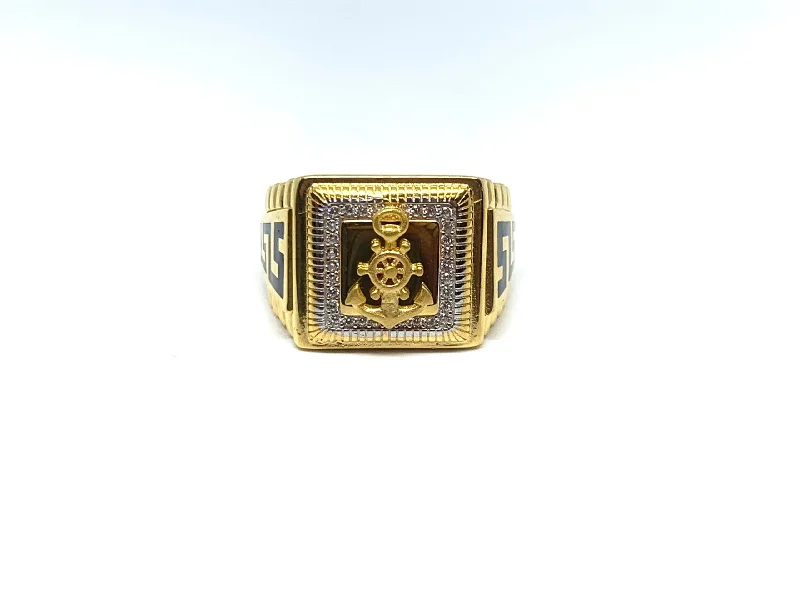 21K Gold Men's Ring