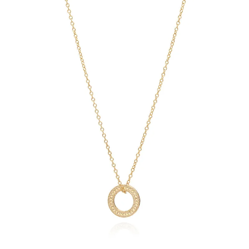 Anna Beck Circle Of Life Open 'O' Charity Necklace