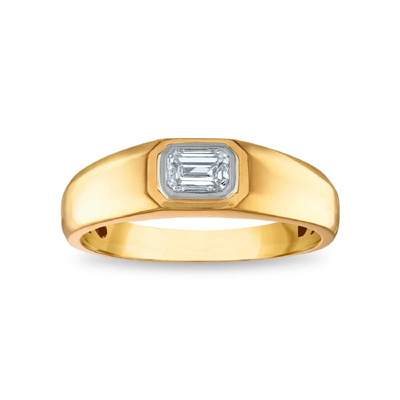 EcoLove 1/2 CTW Diamond Solitaire Ring in 14KT Yellow Gold