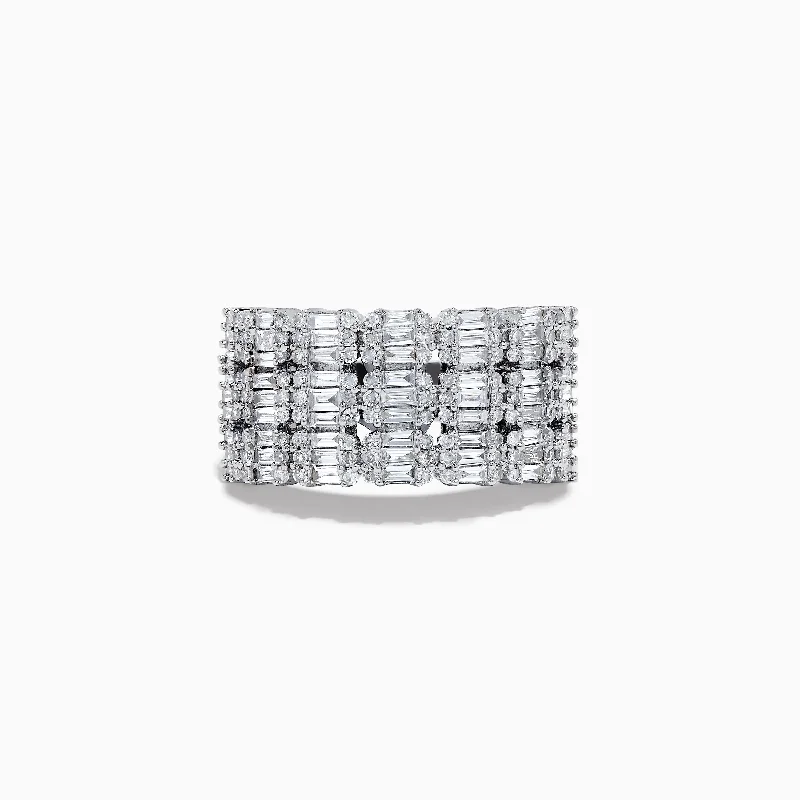 Classique 14K White Gold Diamond Ring