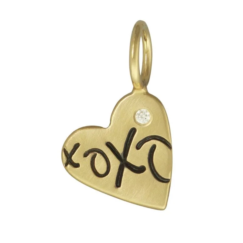 Heather B. Moore XOXO Heart Charm