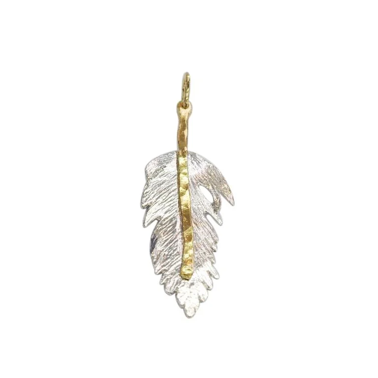 Saphirim Feather Pendant