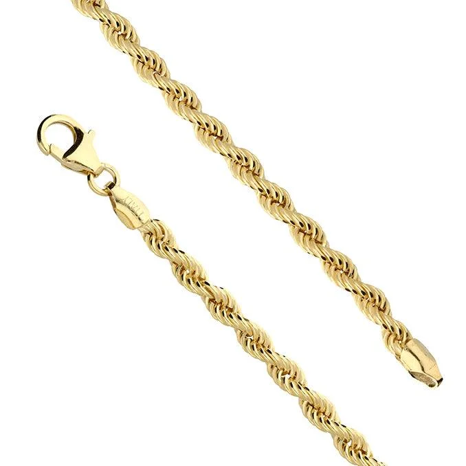 Delicate Braided Rope Necklace in Gold Vermeil