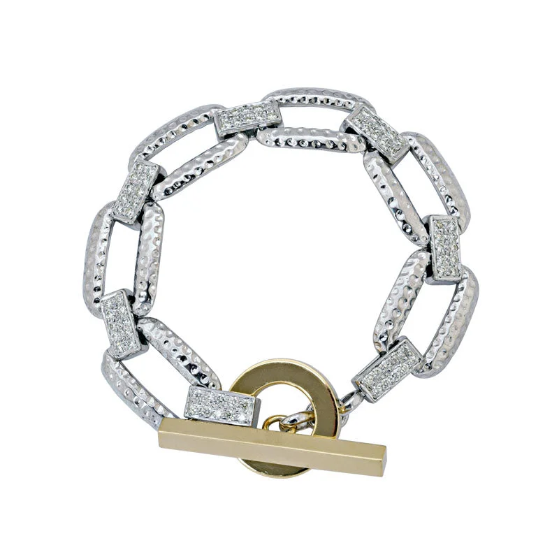 Toggle Bracelet- Diamond