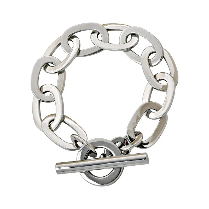 Toggle Bracelet- Sterling Silver