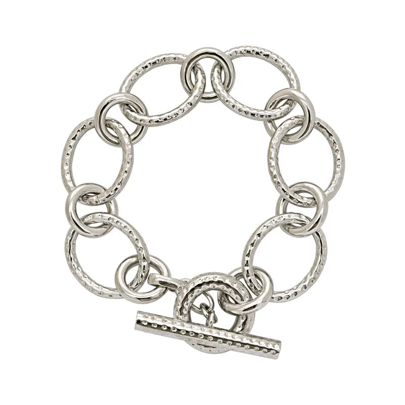 Toggle Bracelet- Sterling Silver